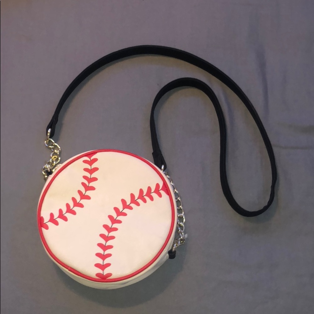 BETSEY JOHNSON Baseball Crossbody Bag